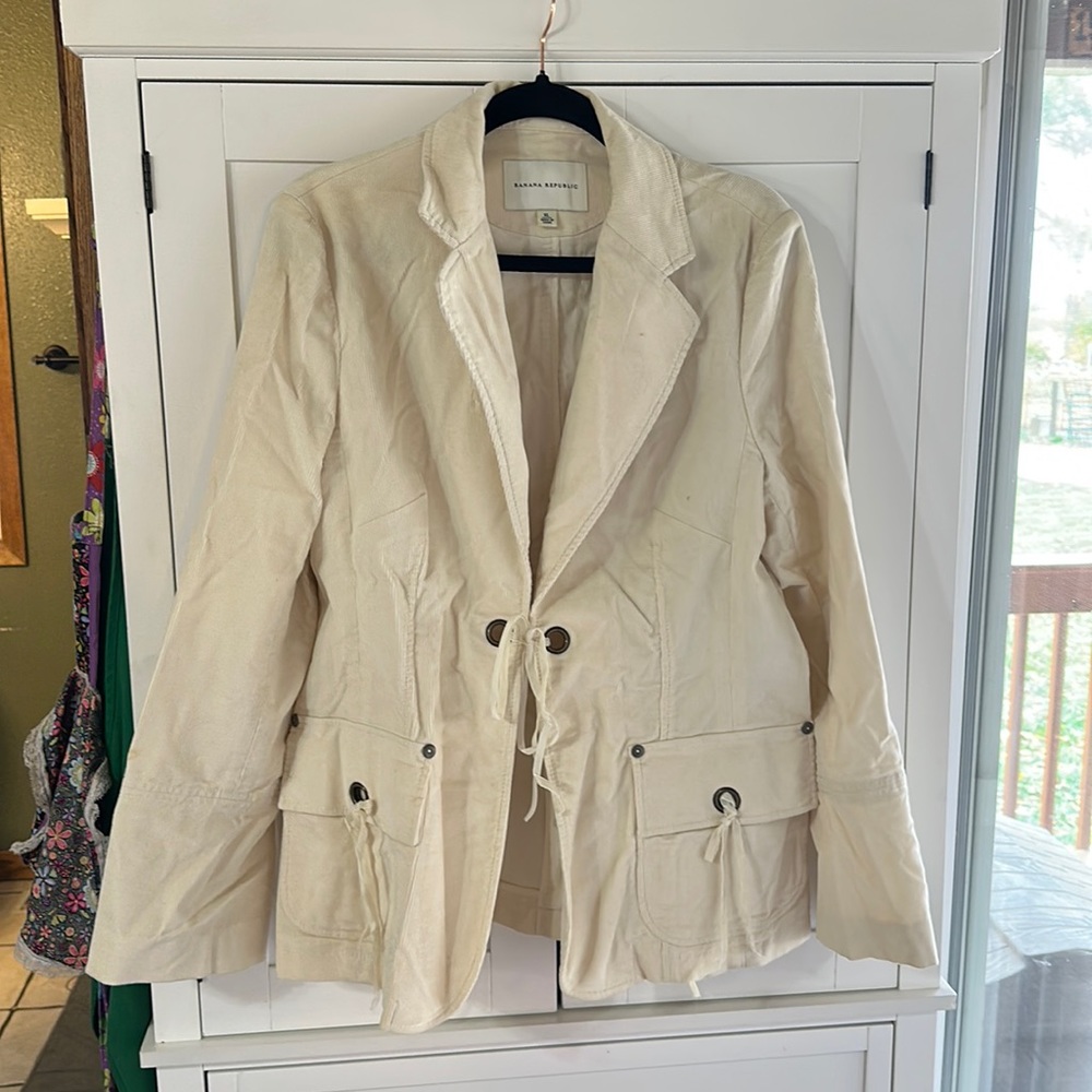 Vintage Banana Republic Corduroy Jacket Women’s XL
